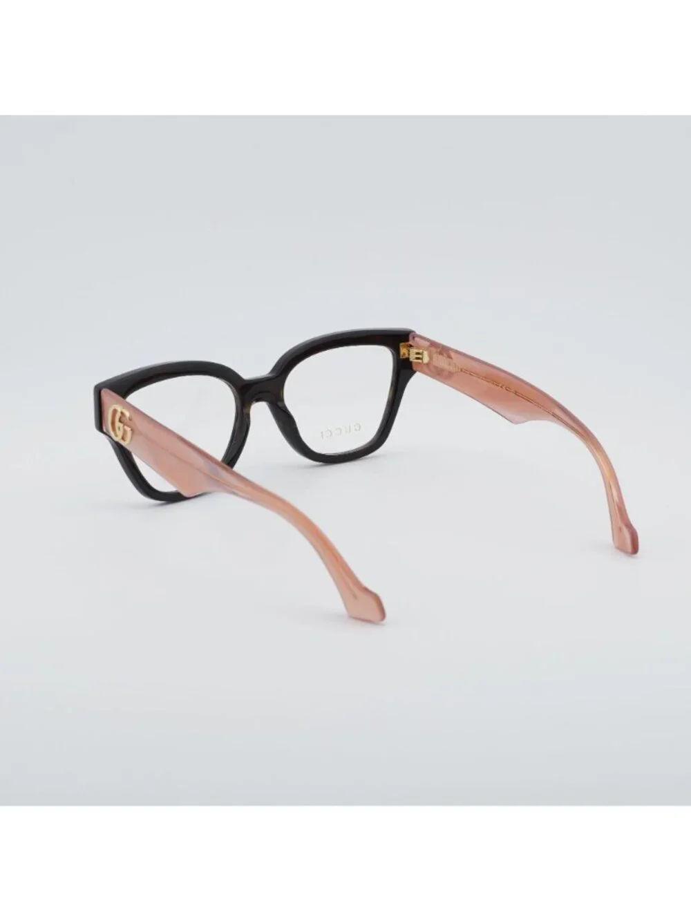 Gucci GG1424O 014 Eyeglasses Havana / Pink 54mm Cat Eye Frame